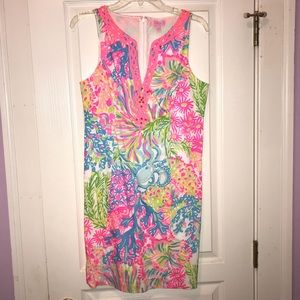 Pink Printed Lilly Pulitzer Dress